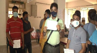 বরিশালে করোনার টিকা দেওয়া বন্ধ