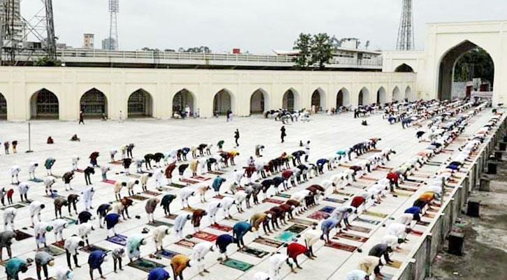 এবার বায়তুল মোকাররমে অনুষ্ঠিত হবে ঈদের ৫ জামাত