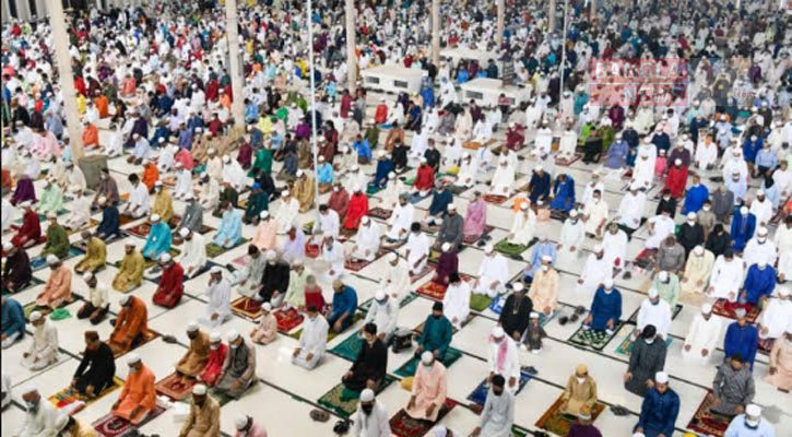 বায়তুল মোকাররমে ঈদের দ্বিতীয় জামাত অনুষ্ঠিত