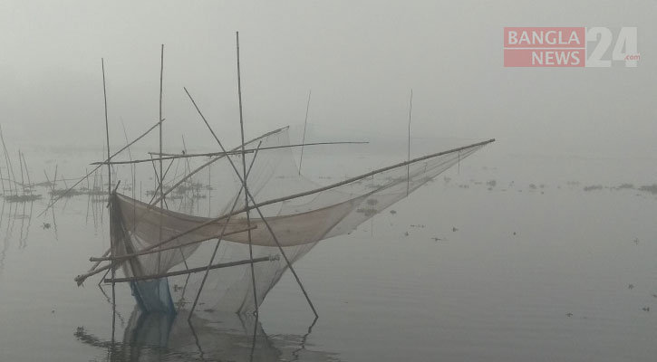 কুয়াশাচ্ছন্ন শীতের সকাল