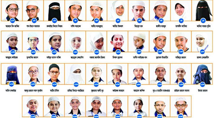 হাফেজ হলেন ইংলিশ মিডিয়াম স্কুলের ৩৮ শিক্ষার্থী  