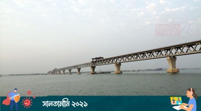 পদ্মাসেতুতে বার বার ধাক্কা, অতঃপর ফেরি বন্ধ