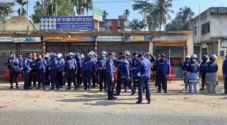 বিএনপির সমাবেশ: ব্রাহ্মণবাড়িয়ায় ৫২ পয়েন্টে পুলিশ মোতায়েন!