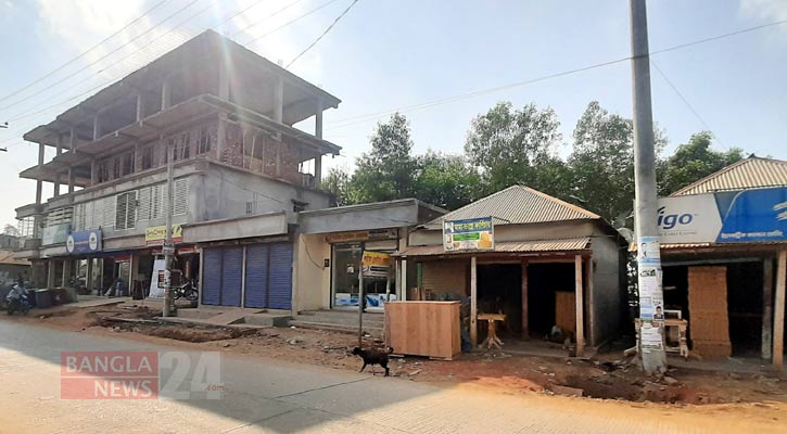 সখিপুরে বনের জমিতে ব্যবসা প্রতিষ্ঠানসহ চারতলা ভবন!