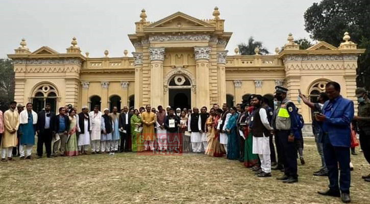 বাংলাদেশ-ভারত সাংস্কৃতিক মিলন মেলার ভারতীয় প্রতিনিধিদল নাটোরে