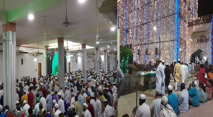 শবে বরাত: মসজিদ-কবরস্থানে মুসল্লিদের ভিড়