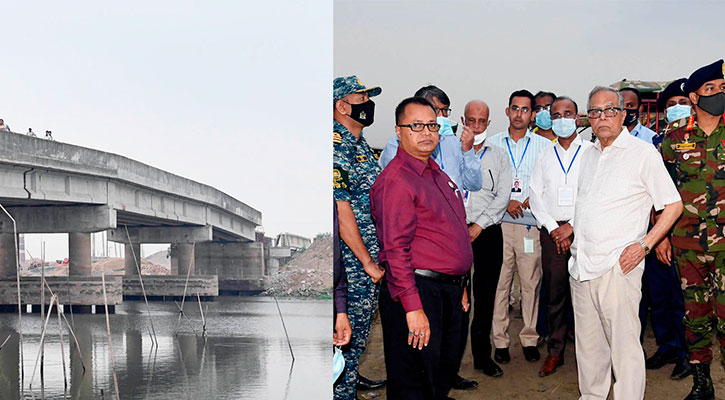 অষ্টগ্রামে বিভিন্ন উন্নয়নমূলক কাজ পরিদর্শন করলেন রাষ্ট্রপতি