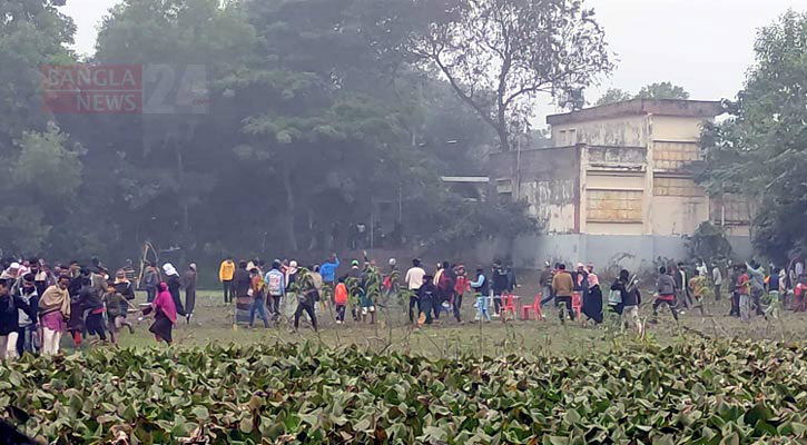 আশুগঞ্জে ২ গ্রামবাসীর সংঘর্ষ, আহত ২০