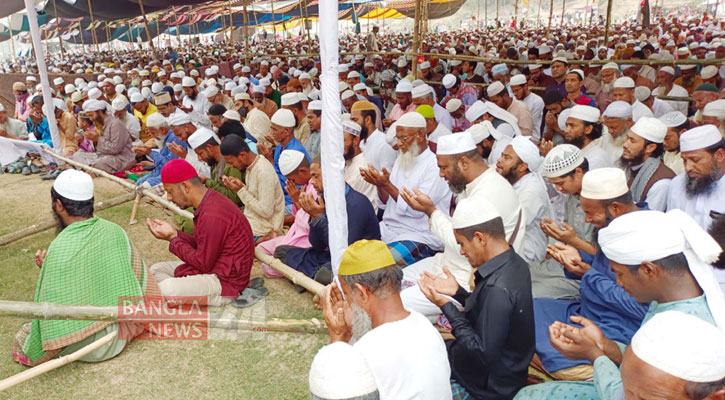 দিনাজপুরে শেষ হয়েছে ৩ দিনব্যাপী জেলা ইজতেমা