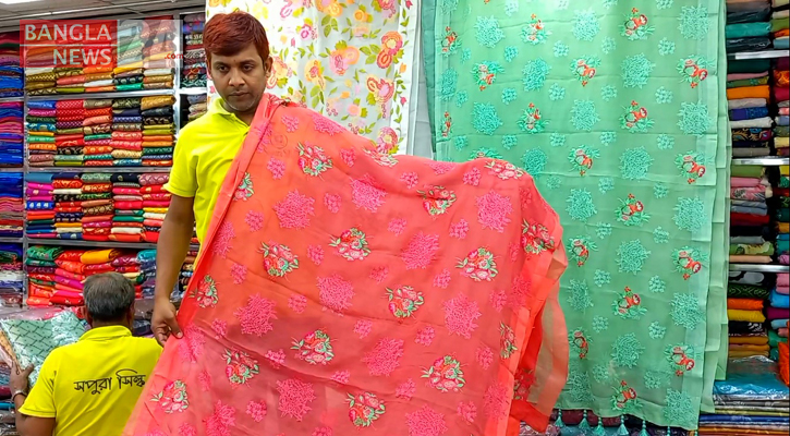 ঈদের আধুনিক ফ্যাশনে নতুনত্ব এনেছে ঐতিহ্যের রেশম