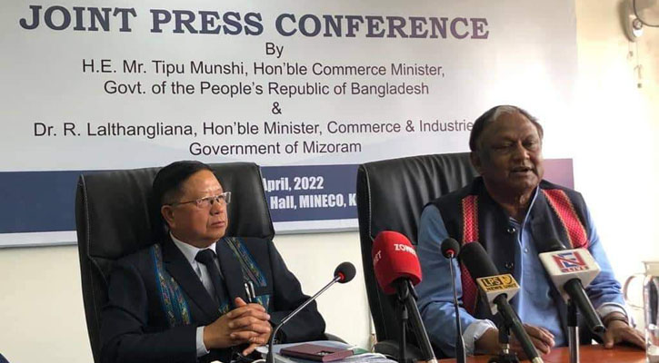 বর্ডারহাট স্থাপনে মিজোরামের সঙ্গেদ্বিপাক্ষিক বাণিজ্য বাড়বে
