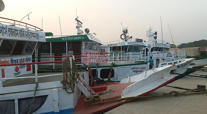 বাংলাবাজার-শিমুলিয়া রুটে লঞ্চ-স্পিডবোট বন্ধ