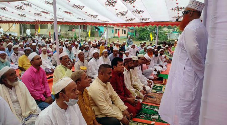 জাকের পার্টির উদ্যোগে সারাদেশে ২৭৫ ঈদ জামাত অনুষ্ঠিত 