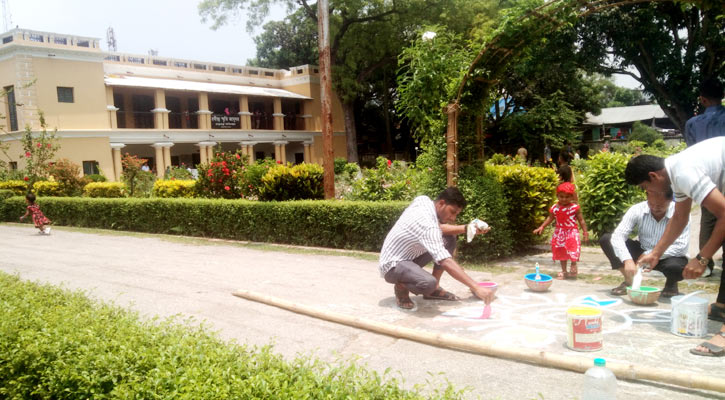 দুই বছর পর উৎসবমুখর শাহজাদপুর রবীন্দ্র কাছারিবাড়ি