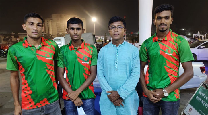 ইরান যাচ্ছেন তিন অ্যাথলেট