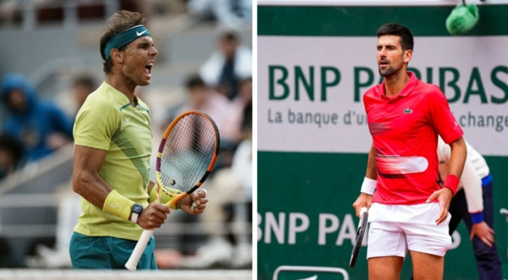 সেমিফাইনালে ওঠার লড়াইয়ে নাদালের প্রতিপক্ষ জোকোভিচ