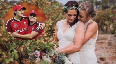 বিয়ের পিঁড়িতে ইংল্যান্ডের বিশ্বকাপজয়ী দুই নারী ক্রিকেটার