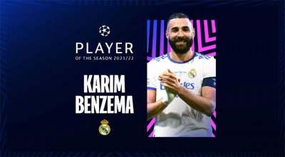 বেনজেমাই চ্যাম্পিয়ন্স লিগের সেরা ফুটবলার 