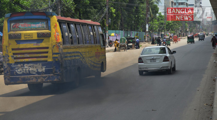 বায়ু-শব্দ দূষণেও মোটরযান