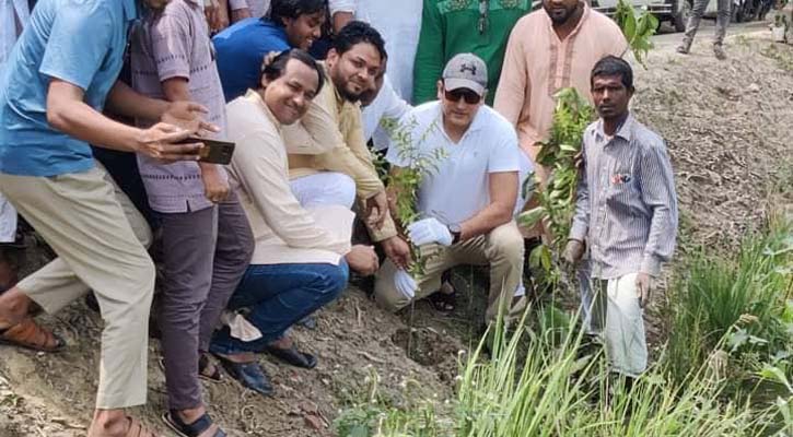 শিল্পনগর মিরসরাইকে সবুজে সাজাতে রুহেলের আহ্বান 