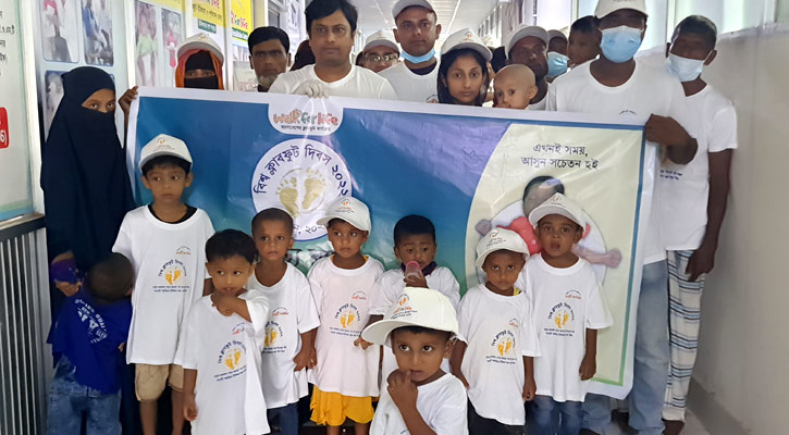 বাঁকা পায়ের ৩০ হাজার শিশু সুস্থ