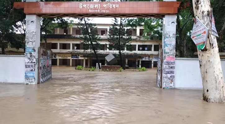 শেরপুরে পাহাড়ি ঢলে নিম্নাঞ্চল প্লাবিত