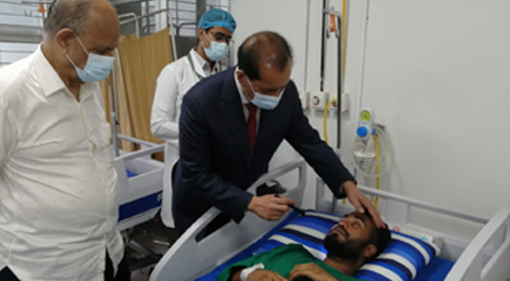 বার্ন ইনস্টিটিউটে ভর্তি ২০ রোগীর চোখে সমস্যা