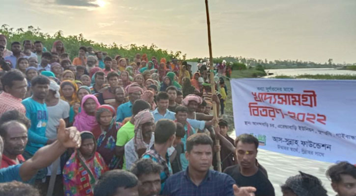 বন্যার্তদের সাড়ে ৬ কোটি টাকার ত্রাণ দিয়েছে আস-সুন্নাহ ফাউন্ডেশন 