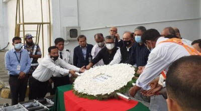 আ. লীগ নেতা মুকুল বোসের মরদেহ ঢাকায় 