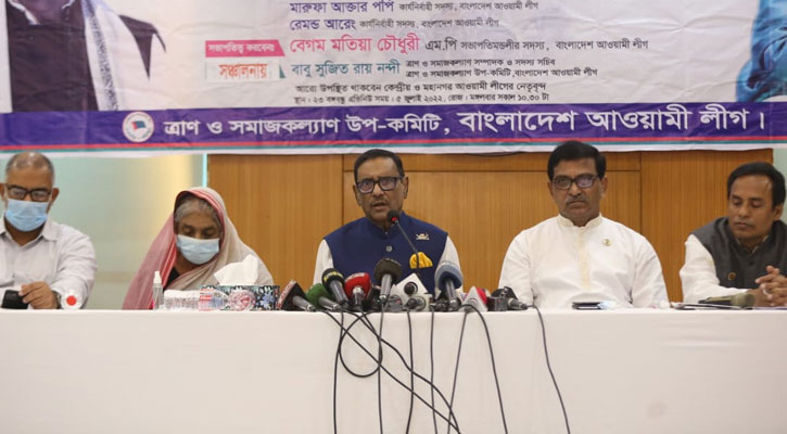 ঈদের বদলে বন্যার পর আন্দোলনের গল্প ফেঁদেছে বিএনপি: হানিফ  