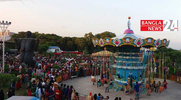 ঈদে প্রস্তুত নারায়ণগঞ্জের বিনোদন কেন্দ্র