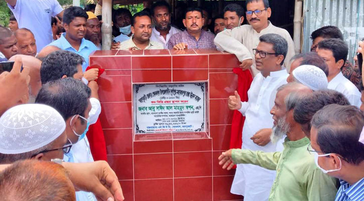 জয়পুরহাটে গ্রামীণ অবকাঠামো উন্নয়ন প্রকল্পের উদ্বোধন