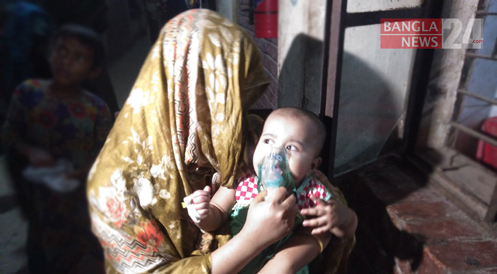 ভোলায় ফের বেড়েছে  শিশুদের নিউমোনিয়া
