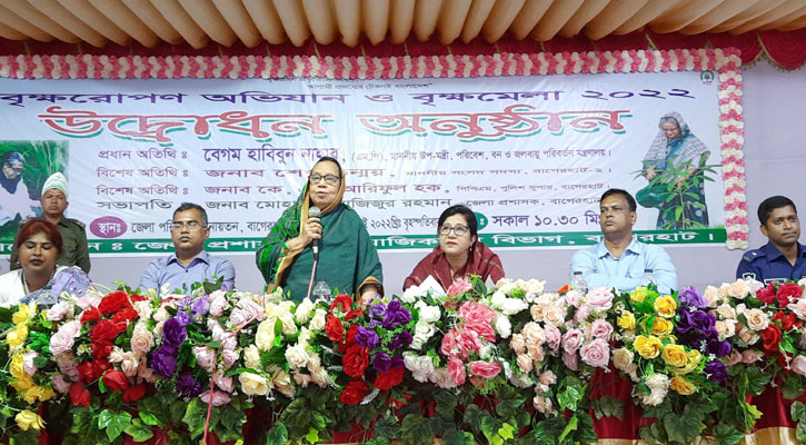 ‘উন্নয়ন প্রকল্পে গাছ কাটার কথা প্রধানমন্ত্রী জানেন না’