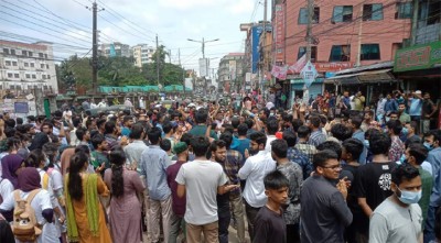 সিওমেক শিক্ষার্থীদের ফের সড়ক অবরোধ, জনভোগান্তি