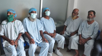 বসুন্ধরা চক্ষু হাসপাতালে ৪৮ রোগীর নিখরচায় অপারেশন 