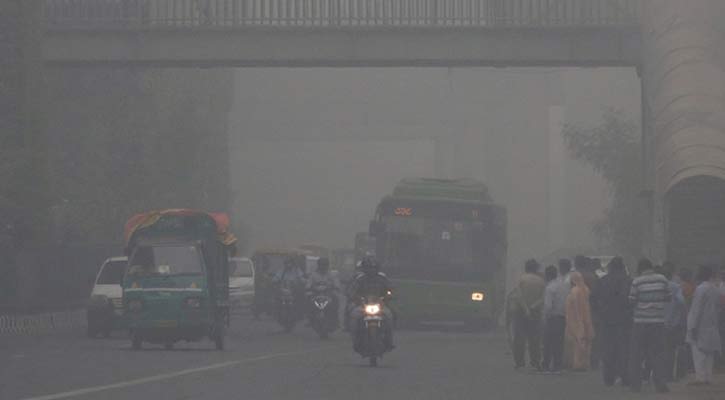 বায়ুদূষণে শীর্ষে দিল্লি, পঞ্চম ঢাকা