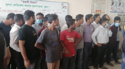 খুমেক হাসপাতালে ৩২ দালাল আটক