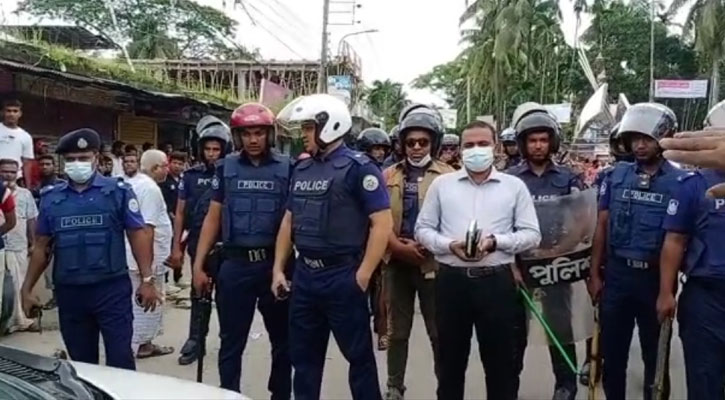 ভোলায় বিএনপির সমাবেশ ঘিরে উত্তেজনা, সংঘর্ষের আশঙ্কা 