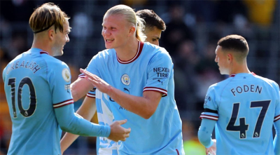 হলান্ডের রেকর্ডের রাতে সিটির দারুণ জয়