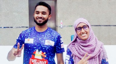 টেবিল টেনিসের মিশ্র দ্বৈতে সোনা জয় আইইউবির