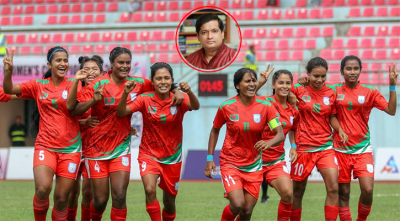 চ্যাম্পিয়ন সাবিনাদের ক্রীড়া প্রতিমন্ত্রীর অভিনন্দন