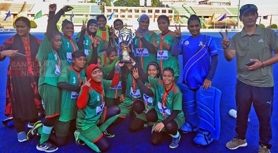 ডেভেলপমেন্ট কাপ হকিতে চ্যাম্পিয়ন সবুজ দল