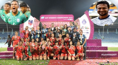 সাবিনাদের সাফল্যে উচ্ছ্বসিত জামাল-সাকিবরাও