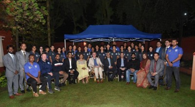 নেপালে বাংলাদেশ হাই কমিশনারের বাসভবনে সংবর্ধিত সাবিনারা