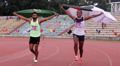 রেকর্ড গড়ে দ্রুততম মানব ইমরানুর, মানবী শিরিন