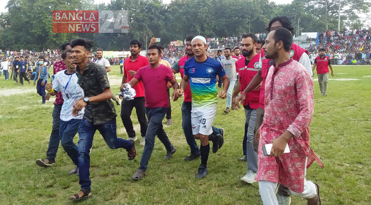 দেশের ফুটবল দাঁড়ানোর আগে আমি যেন শুয়ে না পড়ি: ব্যারিস্টার সুমন