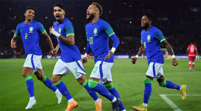 তিউনিসিয়াকে উড়িয়ে বিশ্বকাপের প্রস্তুতি সারলো ব্রাজিল