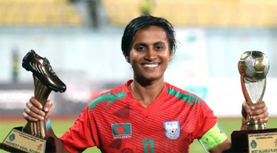 সাবিনার চার গোলে ফাইনালে গণ বিশ্ববিদ্যালয়