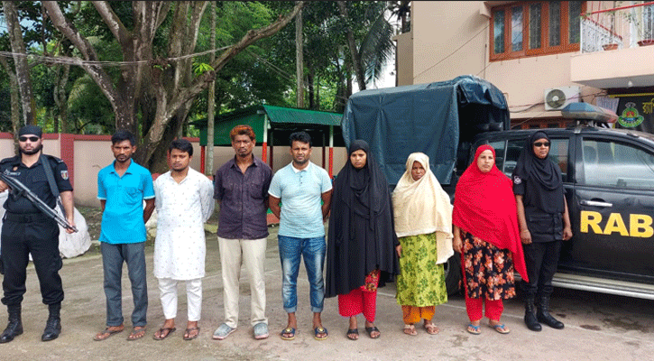 নিহত সেনা কর্মকর্তার স্ত্রী পরিচয়ে প্রতারণা, আটক ৭